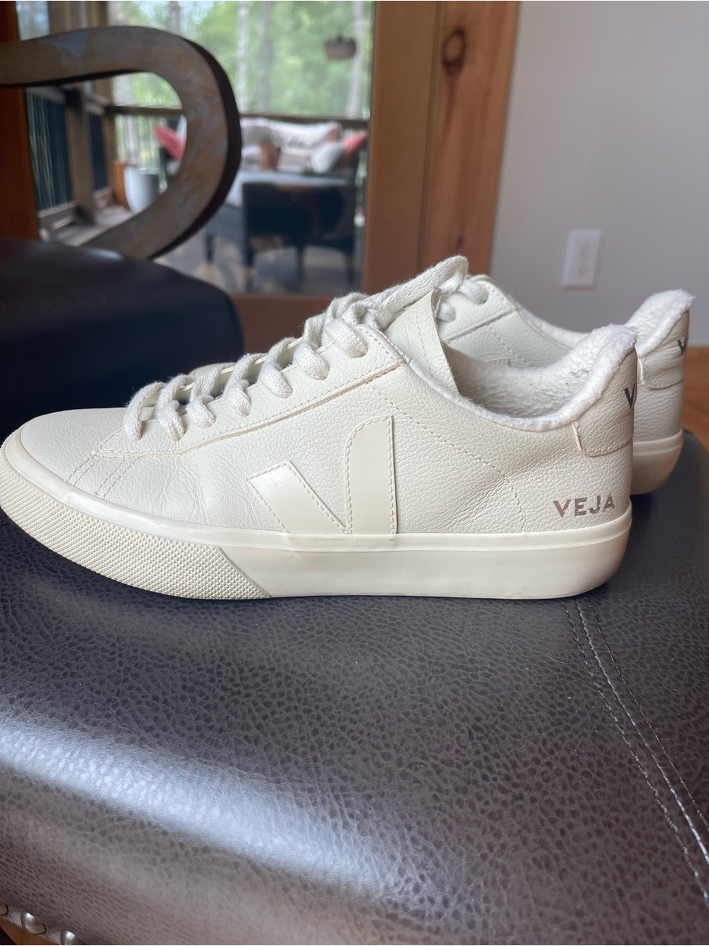 Veja Campo Sneakers in Off-White